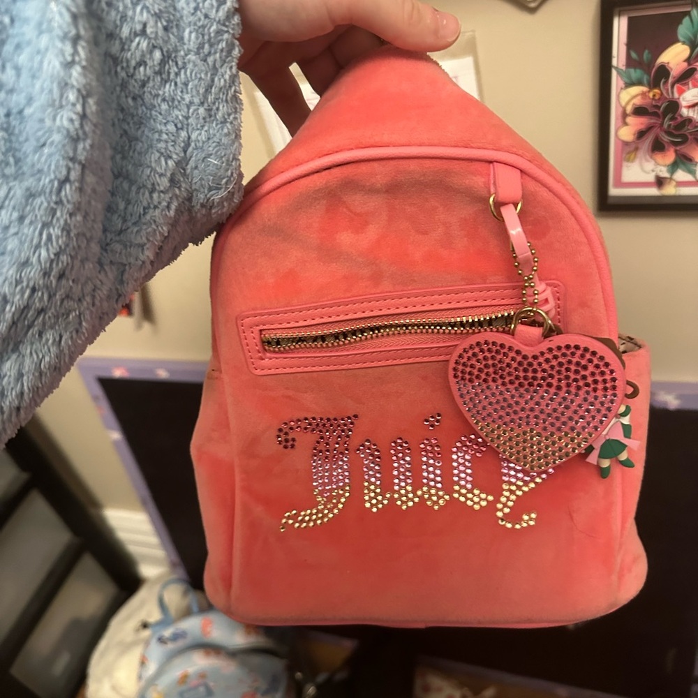 Juicy Couture Pink Mini Backpack